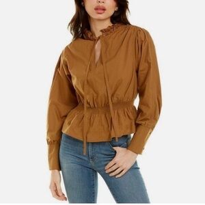 Rebecca Taylor pipkin pullover blouse